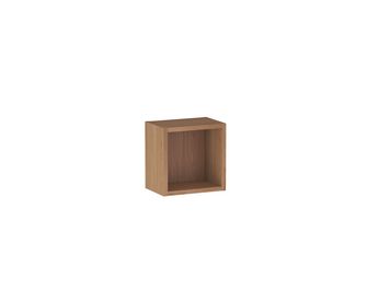 Meuble haut de salle de bains 1 niche, décor naturel FORMEO