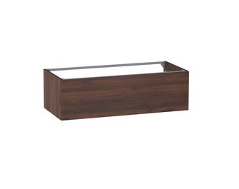 Meuble sous-vasque L.100 cm, 1 tiroir, décor naturel FORMEO