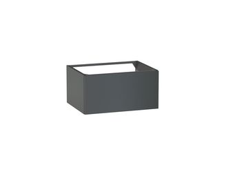 Meuble sous-vasque L.60 cm, 1 tiroir, décor verni laqué FORMEO