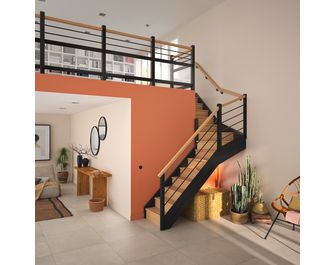 Balustrade REGATE bois et acier