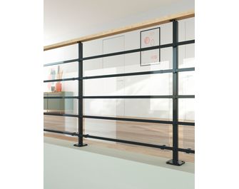 Balustrade en acier Eva