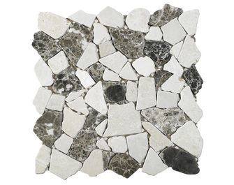 Décor VERMONT galets 30 x 30 cm