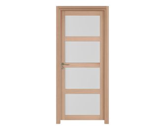 Bloc-porte QUADRAL vitrée ***Chêne plaqué-Fin de chantier