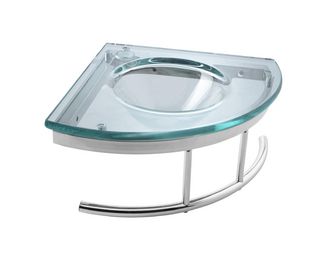 Lave-mains d'angle CRISTAL verre