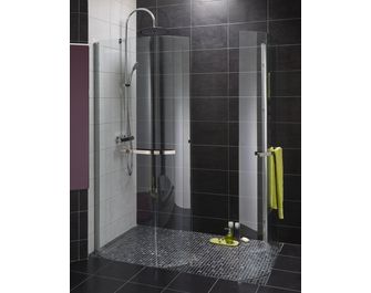 Carrelage mosaïque VARIO verre et pierre 30 x 30 cm