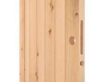 Porte coulissante QUADRAL grand vitrage