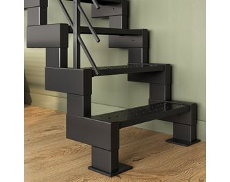 Escalier LEEDS droit gain de place