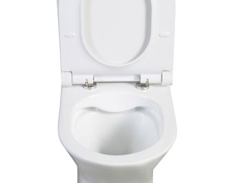 WC à poser WILL blanc sans bride