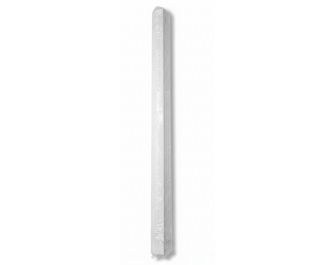 Echarpe blanche de volet PVC