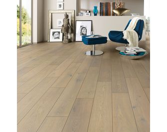Sol stratifié BINYL PRO 2 chêne clair grise