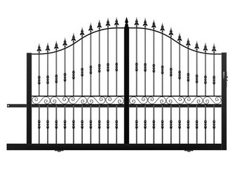 Portail coulissant Dommartin ajouté sur mesure