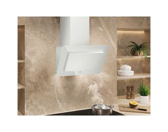 Hotte décorative écran blanc ELECTROLUX