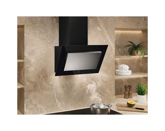 Hotte décorative écran murale inox