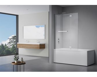 Pare-baignoire C&C 2 volets