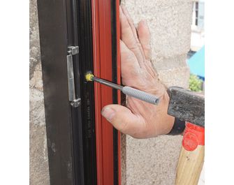Sachet de 8 vis top roc fixation menuiserie aluminium