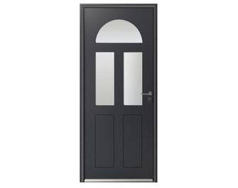 Porte d'entrée Anita Aluminium poignée Iris