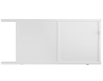 Portail coulissant PVC Arzal