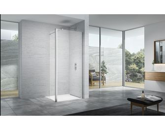 Paroi de douche MARION 2 verre transparent 6 mm