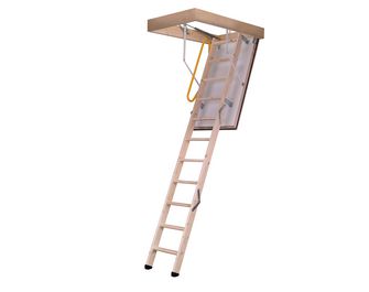 Echelle escamotable pliante bois