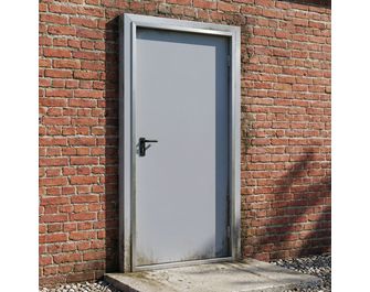 Porte de service Acier ECO galvanisé