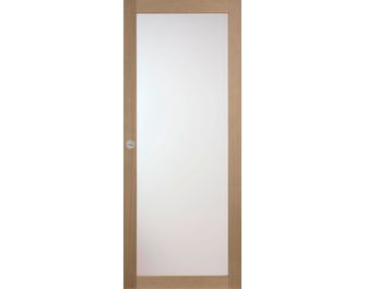 Porte coulissante QUADRAL grand vitrage