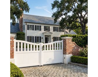 Portail battant PVC Hardelot sur-mesure