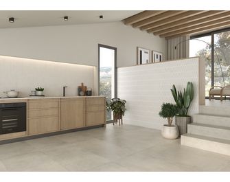 Carrelage mural FELICIA blanc 30X90