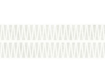 Carrelage mural FELICIA décor blanc 30X90