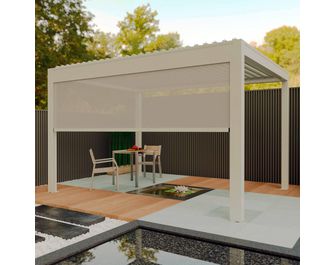 Store pour pergola murale Athénaïs