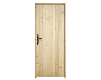 Porte de service recoupable Sapin