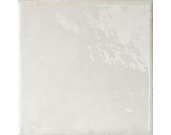 Carrelage mural COLINE blanc brillant 20X20