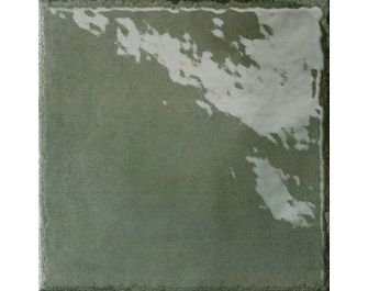 Carrelage mural COLINE vert brillant 20X20