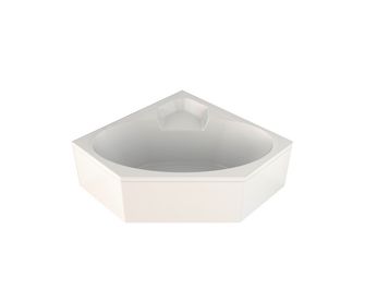 Baignoire d'angle acrylique BRENDY