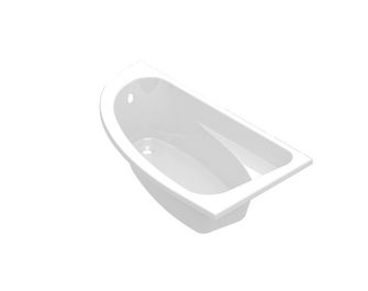 Baignoire d'angle acrylique BETTINA
