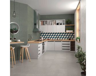 Carrelage mural BELEM gris lune 30X60