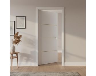 Bloc-porte thermique HARMONIE prépeint - Huisserie 72