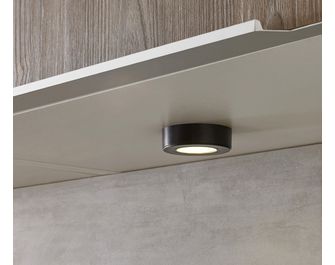 Kit 2 spots ronds droits LED