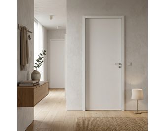 Bloc-porte thermique ROMY *** Laqué Blanc - Huisserie 90