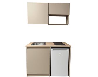 Ensemble kitchenette L.120cm ALLURE lin mat