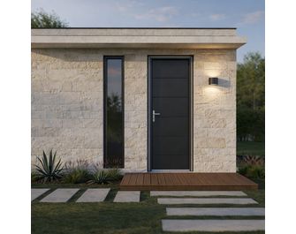 Porte d'entrée ANNY Aluminium 215 x 90 cm
