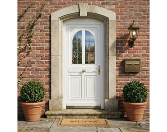 Porte d'entrée BEAUHARNAIS PVC sur-mesure