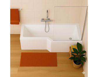 Baignoire droite acrylique AUDACE 2 version droite