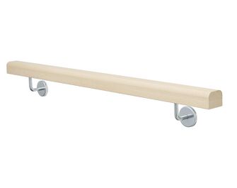 Main courante droite en bois / métal