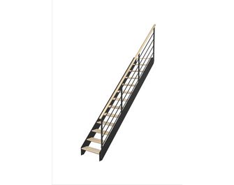 Escalier Estelle droit rampe Eva