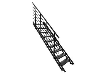 Escalier intérieur NEW YORK 2 droit 8 à 10 marches Métal Embossées