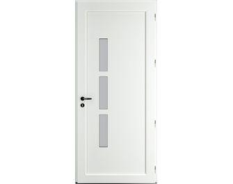 Porte d'entrée ANDELLE PVC Blanc 215x90 cm