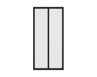 Kit verrière RHEA aluminium 2 vitrages dépolis