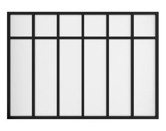 Kit verrière RHEA aluminium 6 vitrages dépolis à personnaliser