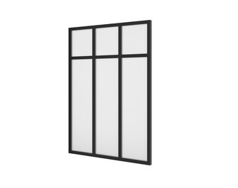Kit verrière RHEA aluminium 3 vitrages dépolis à personnaliser