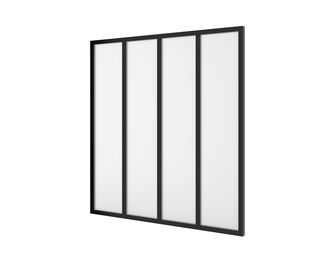 Kit verrière RHEA aluminium 4 vitrages dépolis